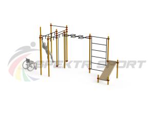 Купить Спортивный комплекс для инвалидов-колясочников WRK-D17_76mm в Краснознаменске 
