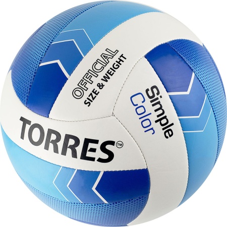Купить Мяч волейбольный Torres Simple Color любительский р.5 в Краснознаменске 